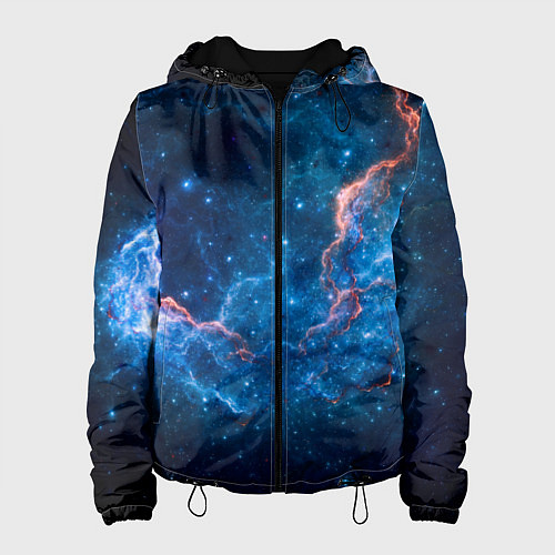 Женская куртка Туманность / 3D-Черный – фото 1
