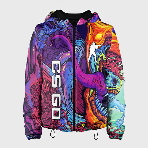 Женская куртка CS GO / 3D-Черный – фото 1