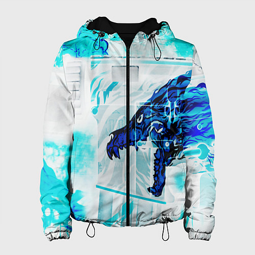 Женская куртка CS GO HOWL ВОЙ / 3D-Черный – фото 1