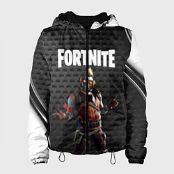 Куртка с капюшоном женская FORTNITE, цвет: 3D-черный