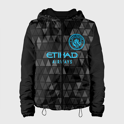 Женская куртка Manchester City / 3D-Черный – фото 1