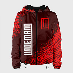 Куртка с капюшоном женская LINDEMANN ЛИНДЕМАНН, цвет: 3D-черный