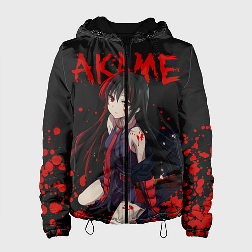 Женская куртка Убийца Акаме / 3D-Черный – фото 1