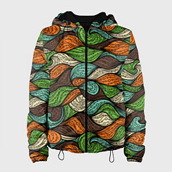 Женская куртка Абстрактные волны