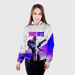 Куртка с капюшоном женская FORTNITE, цвет: 3D-белый — фото 2