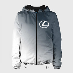 Куртка с капюшоном женская LEXUS ЛЕКСУС, цвет: 3D-черный