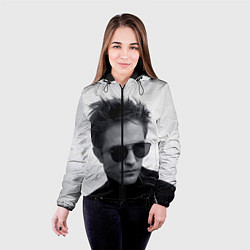 Куртка с капюшоном женская ROBERT PATTINSON, цвет: 3D-черный — фото 2