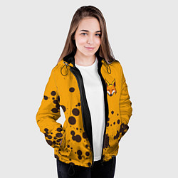 Куртка с капюшоном женская FOX, цвет: 3D-черный — фото 2