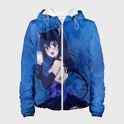 Куртка с капюшоном женская Юкина Химераги, цвет: 3D-белый