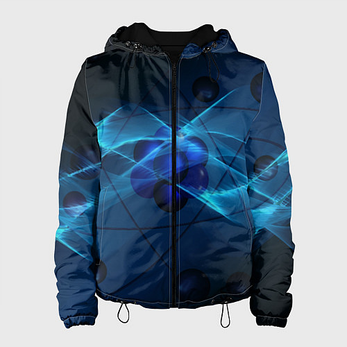Женская куртка Атом / 3D-Черный – фото 1