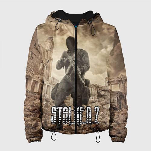 Женская куртка Stalker 2 / 3D-Черный – фото 1