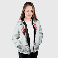 Куртка с капюшоном женская Hannibal, цвет: 3D-черный — фото 2