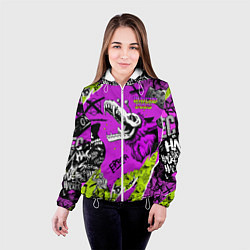 Куртка с капюшоном женская Watch Dogs: Legion, цвет: 3D-белый — фото 2