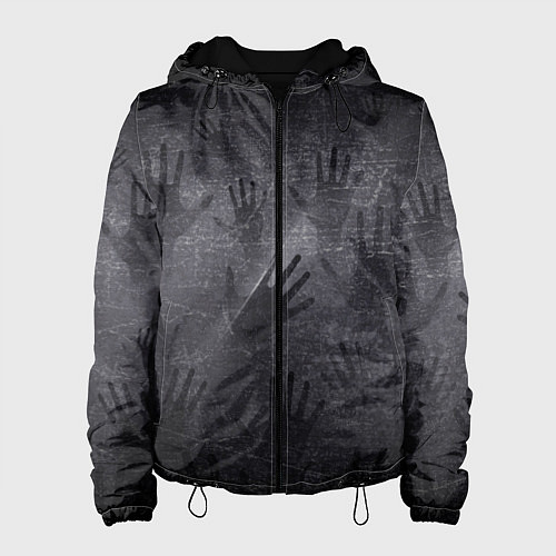 Женская куртка ЛАДОНИ УШЕДШИХ / 3D-Черный – фото 1