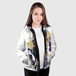 Куртка с капюшоном женская JOJO, цвет: 3D-черный — фото 2