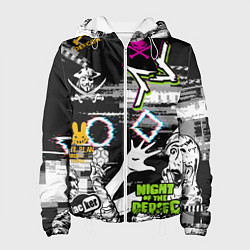 Куртка с капюшоном женская Watch Dogs, цвет: 3D-белый