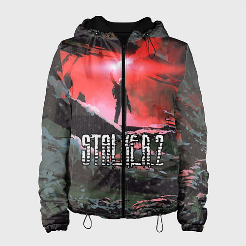 Женская куртка Stalker 2 / 3D-Черный – фото 1
