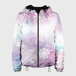 Женская куртка Снежинки