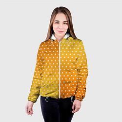 Куртка с капюшоном женская ЗЕНИЦУ КИМОНО, цвет: 3D-белый — фото 2