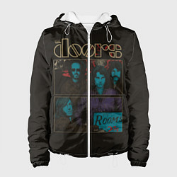 Куртка с капюшоном женская The Doors, цвет: 3D-белый
