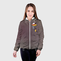 Куртка с капюшоном женская Покемон, цвет: 3D-белый — фото 2