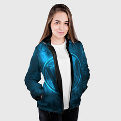 Куртка с капюшоном женская Вордпресс, цвет: 3D-черный — фото 2