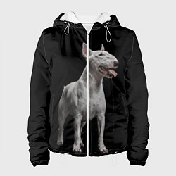 Куртка с капюшоном женская Bully, цвет: 3D-белый