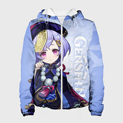 Куртка с капюшоном женская GENSHIN IMPACT, ЦИ ЦИ,, цвет: 3D-белый