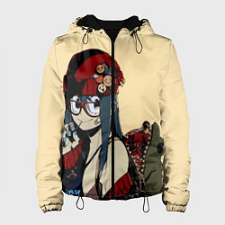 Куртка с капюшоном женская Фроппи Моя геройская академия, цвет: 3D-черный