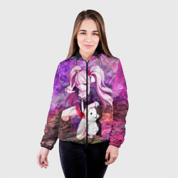 Куртка с капюшоном женская Джунко Эношима, цвет: 3D-черный — фото 2