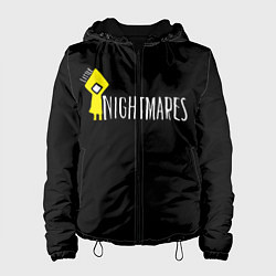 Куртка с капюшоном женская Little Nightmares, цвет: 3D-черный