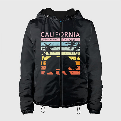 Женская куртка California venice beach / 3D-Черный – фото 1