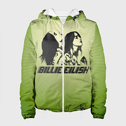 Куртка с капюшоном женская Билли Айлиш, цвет: 3D-белый