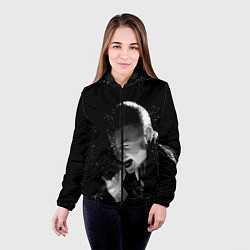 Куртка с капюшоном женская LINKIN PARK, цвет: 3D-черный — фото 2