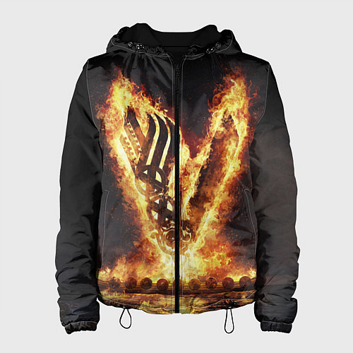 Женская куртка ВИКИНГИ VIKINGS V / 3D-Черный – фото 1