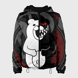 Куртка с капюшоном женская MONOKUMA МОНОКУМА DANGANRO, цвет: 3D-черный