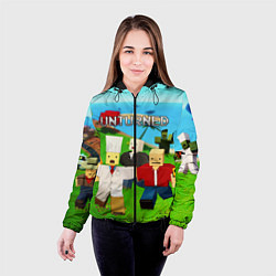 Куртка с капюшоном женская UNTURNED, цвет: 3D-черный — фото 2