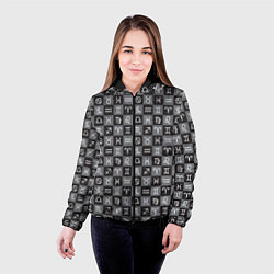 Куртка с капюшоном женская Знаки Зодиака, цвет: 3D-черный — фото 2