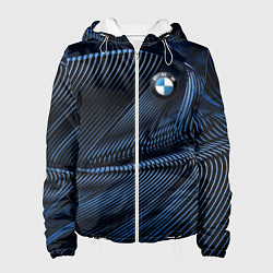 Куртка с капюшоном женская БМВ BMW TITAN, цвет: 3D-белый