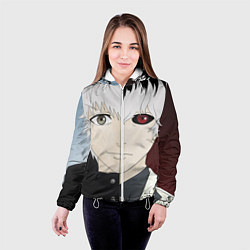 Куртка с капюшоном женская Сасаки Кен, цвет: 3D-белый — фото 2