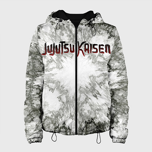 Женская куртка Магическая битва / 3D-Черный – фото 1