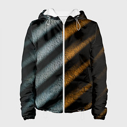 Куртка с капюшоном женская SHADOW, цвет: 3D-белый