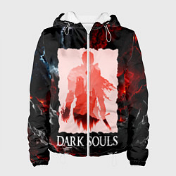 Куртка с капюшоном женская DARKSOULS GAME, цвет: 3D-белый
