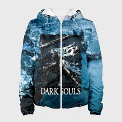 Куртка с капюшоном женская DARKSOULS Project Dark, цвет: 3D-белый