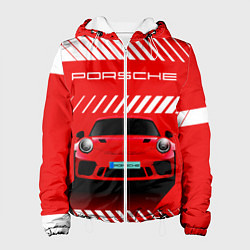 Женская куртка PORSCHE ПОРШЕ RED STYLE