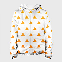 Куртка с капюшоном женская КИМОНО ЗЕНИЦУ ZENITSU KIMONO KNY, цвет: 3D-белый