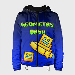 Женская куртка Geometry Dash