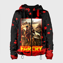 Куртка с капюшоном женская FARCRY ФАРКРАЙ GAME, цвет: 3D-черный