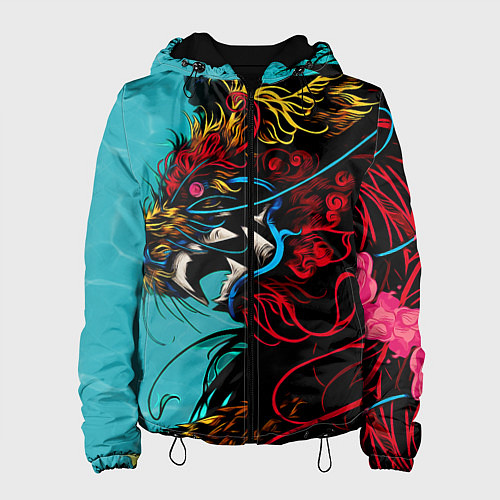 Женская куртка Дракон Dragon / 3D-Черный – фото 1