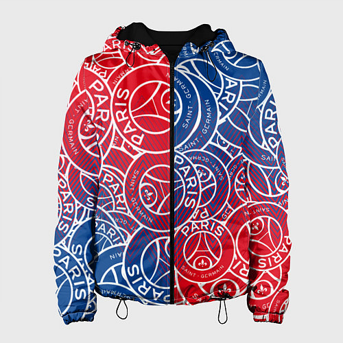 Женская куртка ФК ПСЖ PARIS SAINT GERMAIN / 3D-Черный – фото 1